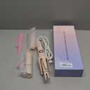 JAMIEWIN 3 in 1 Automatic Curling Iron, Hair Curlers with 3 Curling Barrels (1.1" - 1.26" - 1.57"), Rotating Curling Iron with 3 Temp, 2-Way Rotation, 10S Fast Heating, Anti-Scald, Dual Voltage, Pink