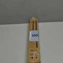 4 Pack Bamboo Kitchen Drawer Dividers 2.6" High, Adjustable from 12 Inch to 17 Inch Drawer Organizers, Expandable Drawer Separators for Clothes, Bedroom, Dresser, Office (Black)