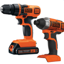 20V MAX* POWERCONNECT™ Cordless Drill and Impact Driver Combo Kit, Battery and Charger Included