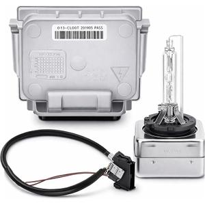 89034934 4L0907391 4L0907391A Xenon HID Headlight Ballast with Igniter and D1S Bulb - Compatible with Jeep Grand Cherokee, Buick Enclave, Audi Q7, BMW 1-Series, GMC Acadia, VW Passat