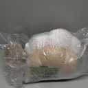 Juexica 3 Pcs Stuffed Pumpkin Pillow Fluffy Plush 3D Pumpkin Shaped Decoration Fall Thanksgiving Halloween Pillow Cushion Cute Soft Throw for Sofa Couch Supplies (White,Beige,Brown)