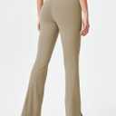 AFITNE Women's Flare Leggings High Waist Yoga Pants with Pockets Tummy Control Workout Casual Bootcut Pants (S)