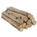 ASancodee 12 Pcs 16" Large White Birch Logs for Faux Fireplace Filler, Decorative Firewood for DIY Crafts, Wood Branches for Outdoor Indoor Electric Mock Fireplace, Firebowl, Fire Pits : Home & Kitchen