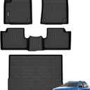 ANBINGO Floor Mats & Cargo Liner for Jeep Cherokee 2014-2023 (Not Fit Grand Cherokee) 2 Row Floor Mat & Trunk Mats All Weather Rubber Mats Liner Accessories Black