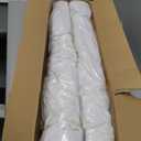 4 PCS Teepee Tent for Kids,Washable Tapered Kids Teepee Tent,Bohemian Teepee Tents,White Collapsible Sleepover Tents,for Boys and Girls Sleepover Pajamas Party Birthday SPA