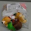 JOYIN 24 Pack Mini Animal Plush Toy Assortment (24 Units 3" Each), Animals Keychain Decoration for Kids, Small Stuffed Animal Bulk for Kids, Carnival Prizes, School Gifts, Party Favor Goodie Bags