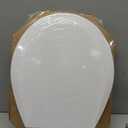 Mayfair NextStep Slow-Close Toilet Seat with Built-In Toddler Potty Training Seat, Removable, White, Round
