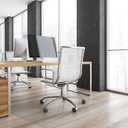 Yecaye Office Chair Mat for Hardwood Floor, 36" x 48" Clear Computer Desk Chair Mat, PVC Heavy Duty Floor Protector for Rolling Chairs, Can't be Used on Carpet(Transparent, 36" x 48")