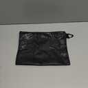 pack all Water-Resistant Material Zipper Pouch, Mesh Zipper Bags for Storage, Travel, Office (Black, Medium)