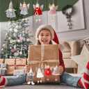 HyDren 20 Pieces Christmas Angel Tree Ornaments Plush Doll Ornaments Xmas Tree Dolls Decorative Plush Angel Pendants Christmas Hanging Decorations for Holiday Party, 20 Styles(Elegant)