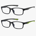 Sport Reading Glasses Men Photochromic Lens Blue Light Blocking Computer Reader Wide Style Spring Hinge Eyeglass LK6082 1.25