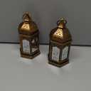 OLEEK Ramadan Lantern Lights (2PCs-8in)- Ramadan Decorations for Home 2026 - Ramadan Decor - Ramadan Lights - Ramadan Lanterns Decorative - Ramadan Lanterns for Kids - Ramadan Decoration