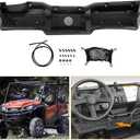 KIWI MASTER Under Dash Storage Pocket for 2016-2026 Honda Pioneer 1000-5 1000-3 Accessories 08L71-HL4-F00