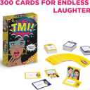 2 x TMI - Fun Party Card Game with Suggestive Humor - Don't Go There, Too Much Information - for Ages 17+ - with 4 or More Players