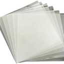 Tezuyok 50 Record Sleeves for 7" Vinyl Record, 4 mils Thick Clear Professional Vinyl Record Storage Protector, Vinyl Record Outer Sleeves for EP Album Covers, Set of 2