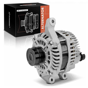 APremium Alternator Compatible with Ford Escape 20132019, Focus 20132015, Focus 20162018 Turbo, Transit Connect 20142018, 2.0L 2.3 L 2.5L, 12V 150A 4Groove Clutch Pulley CW