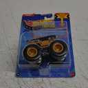 Hot Wheels Monster Trucks Totaled Series with Crushable Car, Die-Cast Vehicle, 1:64 Scale