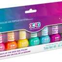 Bright Nail Polish Set for Girls & Teens - 7 Vibrant, Non-Toxic, Kid-Safe Colors for Every Day of the Week - Ideal Gift for Ages 8+ - Perfect for Parties & Play - Fun DIY Manicure Kit by Make It Real