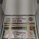 168 PCS Gel Pens for Adult Coloring Books, 162 Colors Gel Colored Pens Set with Travel Case, Perfect Gel Pens for Adult Drawing Doodling Journaling, Art Supplies and DIY Crafts