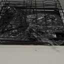 IMXSUMDA Dish Drying Rack, 2 Tier Dish Racks for Kitchen Counter, Compact Drying Rack Kitchen, Rust-Resistant Dish Drainer, Detachable Space-Saving Dish Rack with Drainboard, Utensil Holder, Black