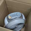 Vornadobaby Tempa Nursery Space Heater, Electric Space Heater for Baby with Locking Controls, Tipover Protection, Safety Shutoff, Hidden Cord Storage, Adjustable Thermostat