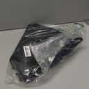 Dog Cone Collar to Stop Licking: Soft Mesh Recovery Collar After Surgery with Detachable Pad, Elizabeth Cone Alternative for Large Medium, Small Dogs, Normal Eating and Drinking (XL, Black Mesh)