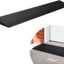 1" Rise Rubber Threshold Ramp for Doorway, 2000lbs Load Capacity Door Ramp with Non-Slip Surface, Rubber Curb Ramp for Wheelchair, Sweeper and Scooter