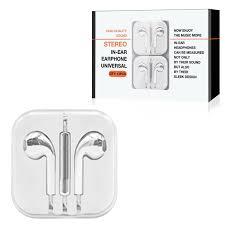 Wired Ear Buds Metallic, 3 Pack