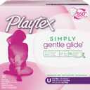 Playtex Simply Gentle Glide Tampons, Ultra Absorbency, Fragrance-Free - 36ct