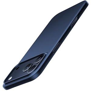TORRAS for iPhone 17 Pro Case, Slim Fit, Ultra Thin Lightweight Minimal Design, Secure Grip & Silky Touch, Anti-Scratch Hard PC Cover for iPhone 17 Pro Phone Case 6.3in, OriginFit, Deep Blue