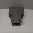 1 Pack Heavy Duty 4x4 (Actual 3.5"x3.5") Stainless Steel Post Caps Tie Bracket , Fit Connecting Wood Gazebo, Deck Patio Post and Wood Beams Bracket (Dark Ggray)