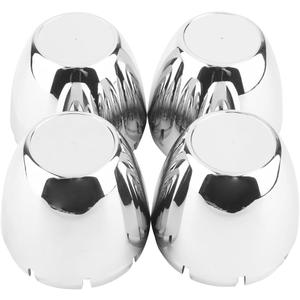 RTRHINOTUNING 2.75" Wheel Center Caps Compatible with 2-3/4" Bore Centerline AutoDrag Dome Center Cap for Rim, OD: 2.85"(72.5 mm) ID: 2.75"(70 mm) 4 PCS Chrome Hub Caps