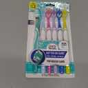 GuruNanda Butter On Gums Toothbrush, ADA Accepted, With 8000+ Ultra Soft Softex Bristles for Sensitive & Receding Gums, Perfect for Whiter Teeth, 6 Ct (Multicolor)