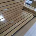 WVH Luxe American Oak Acoustic Slat Wood Wall Panels, Measures 141.73" x 23.62", Premium Finish, Interior Decor for Walls & Ceilings, Noise Cancelling & Sound Absorbing for Home & Office, 2pcs, X-Large: 141.73" x 23.62"