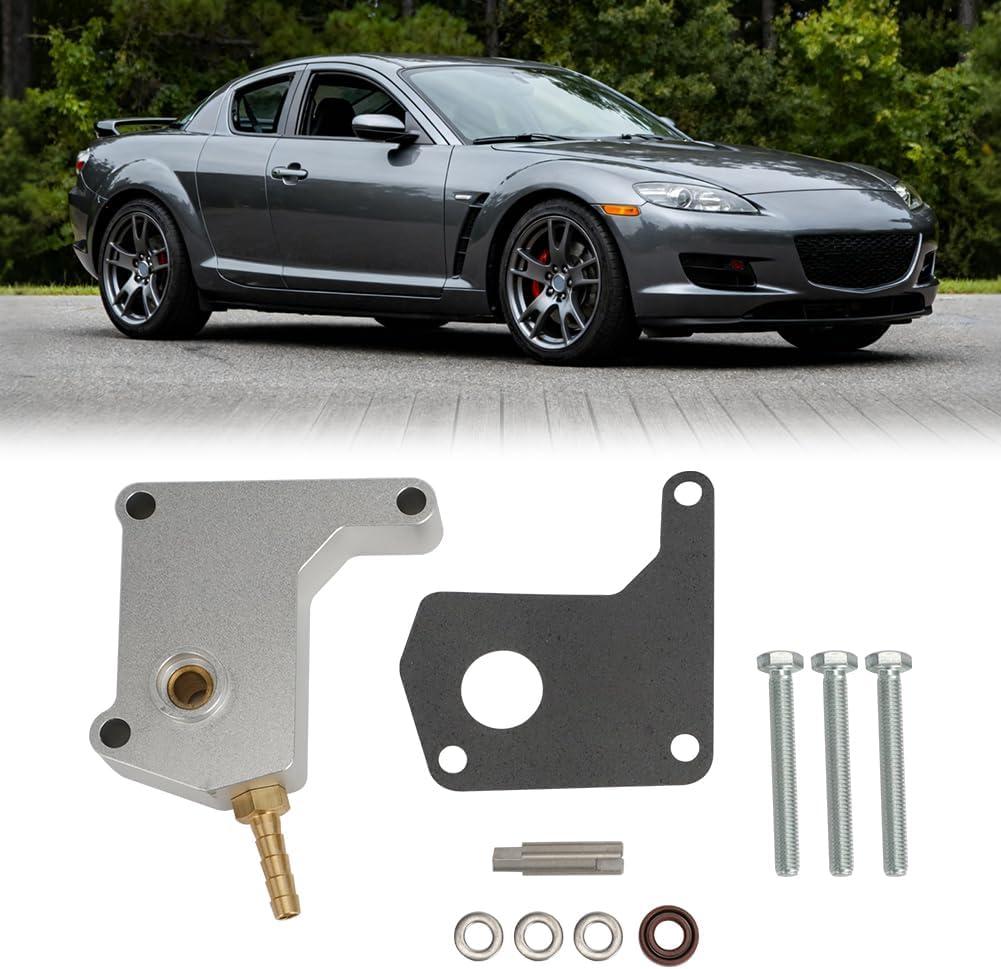 OMP Sohn Adapter Kit for Mazda RX-8 Renesis Oil Metering | Full Premix Adapter, CNC Aluminum, Direct Bolt-On, Improves Lubrication