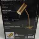 Globe Pratt LED Integrated Desk Lamp (Brass)