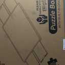 Playboda 1500 Pieces Rotating Plastic Puzzle Board with Drawers and Cover, 35"x27" Portable Spinning Jigsaw Puzzle Table for Adults, Upgraded Lazy Susan, Ideal Gift for Mum