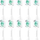 Replacement Toothbrush Heads Compatible with Philips Sonicare: Electric Brush Heads for Sonicare C2 Plaque Control Protective Clean 4100 5100 6100 Toothbrush, (10 Pack White)