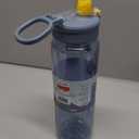 Manna™ Push™ Water Bottle - Blue