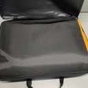 Gusil Back Seat Extender for Dogs: Mobile Cozy Pet Den! Skin-Safe Padding, Heavy-Duty PU Leather with Hard Bottom, 450lb Capacity-Waterproof, Non-Slip, 45% More Space (Fits Cars, SUVs & Small Trucks)