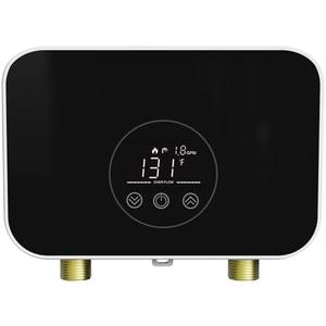 Kweetle Under Sink Instant Hot Water Heater, 110V 5500W Tankless Water Heater Electric with Digital Display Touch Screen Save Space, On-Demand Water Heater Point Of Use for Kitchen,Laundry,RVs