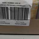 Bubly Sparkling Water, 3 Variety Pack (Melted Ice Pop, Orange Cream, Strawberry Sunset), Zero Sugar & Zero Calories, 12 fl oz Cans (18 Pack), Seltzer Water (EXP 10/01/26)