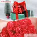 NESCCI 100 Yards Ribbon,1-1/2 Inch Red Satin Ribbon,Single Face Satin Ribbons,Perfect for Gift Wrapping,Wedding Decoration,Handmade Bows, Wrapping Bouquet and More