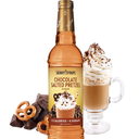 Sugar Free chocolate Salted Pretzel Syrup, 25.4 Fl Oz, 1 Pack, BBD 06/06/2026