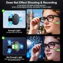 4 Pack LED Light Blocker Covers Compatible with Ray-Ban Meta Wayfarer/Skyler/Headliner(&Gen 2) Oakley Meta HSTN Smart Glasses Stickers Accessories,Adjustable Blocking Light Covers Meta Glasses