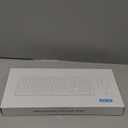 Wireless Keyboard and Mouse Combo, Full-Sized Wireless Keyboard and Adjustable DPI Mouse, 2.4GHz USB Receiver, Silent Keyboard and Mouse for PC, Windows, MAC, Desktop, Laptop (Avocado Green)