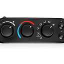 599-212 HVAC Control Module A/C Heater Climate Panel Switch Compatible with Dodge Ram 1500 2500 3500 2002-2005 & Dakota 2001-2004, Replaces# 55055905AA 55055905AD 55056246AA