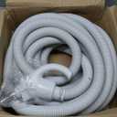 Cen-Tec Systems 91375 Low Voltage Central Vacuum, 50 Ft. Hose, Light Gray
