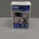 Activated Charcoal Odor Absorbing Filter Refill Deodorizer Compatible with iTouchless Trash Cans 8 Gallon and Larger (4 Large Filters+ 1 Compartment) (Black)