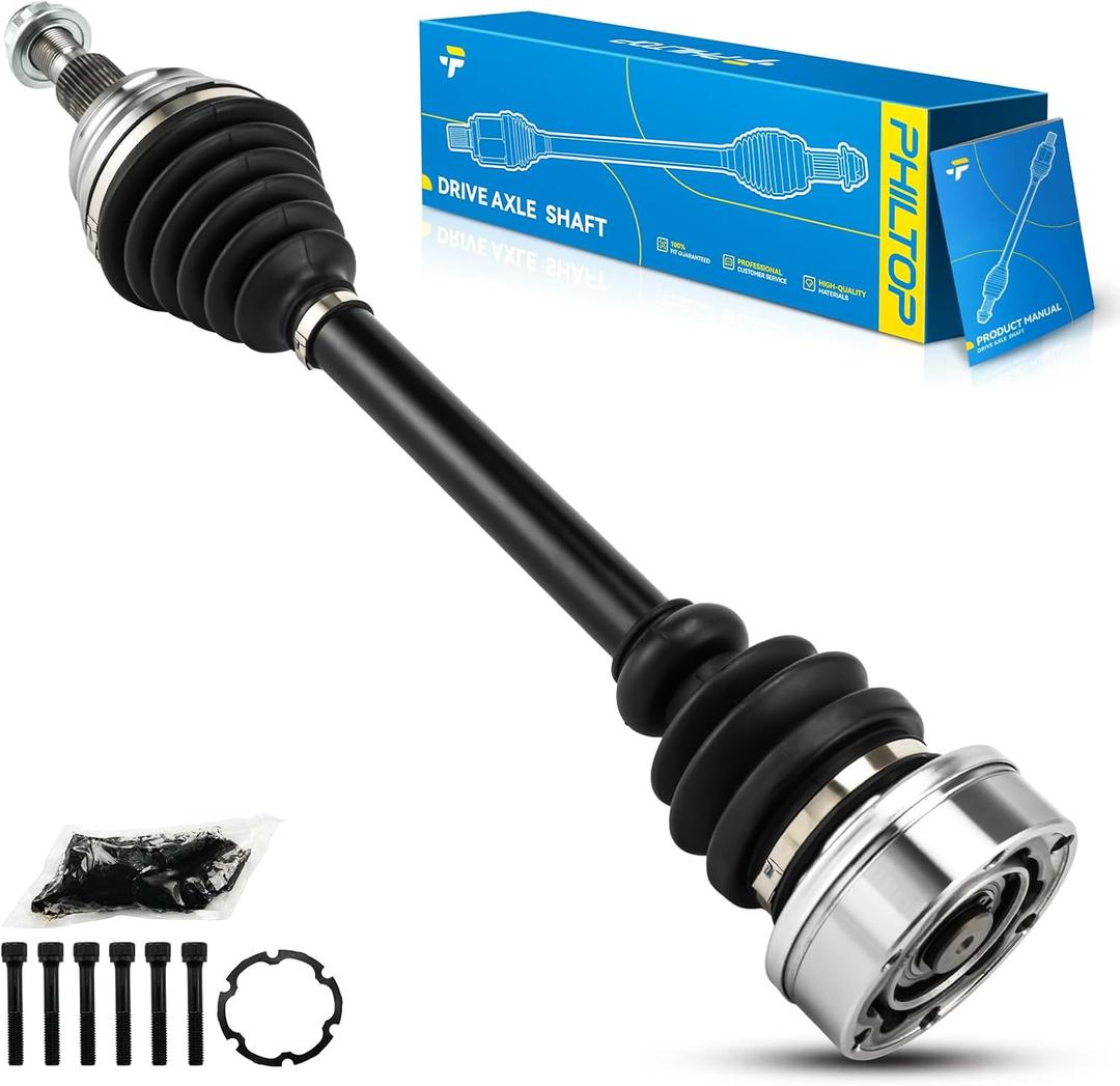 PHILTOP Front Left CV Axle Shaft Assembly for Beetle, Jetta, Golf